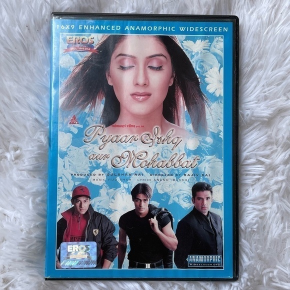 Pyar Ishq aur Mohabbat Bollywood Suniel Shetty Arjun Rampal Aftab Isha Movie DVD - Picture 1 of 3